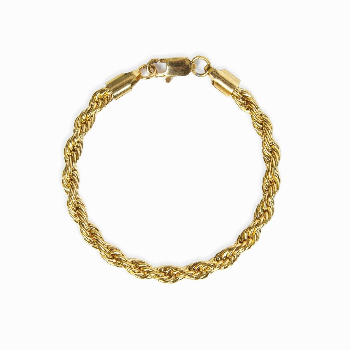 Pulsera Cadena Estilo Baiano Bañado en Oro 18K